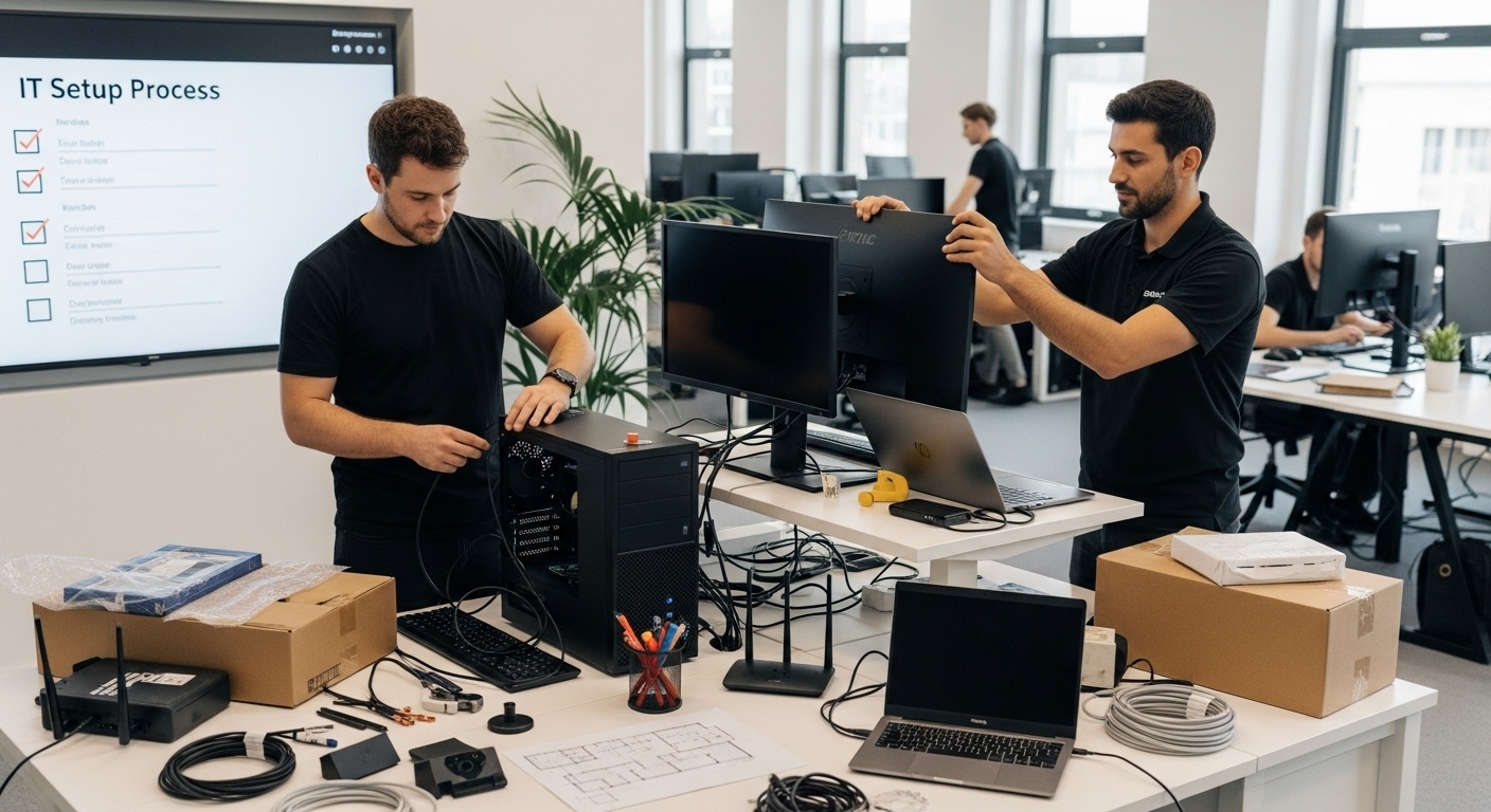 Efficient Office IT Setup Process for Smooth Operations