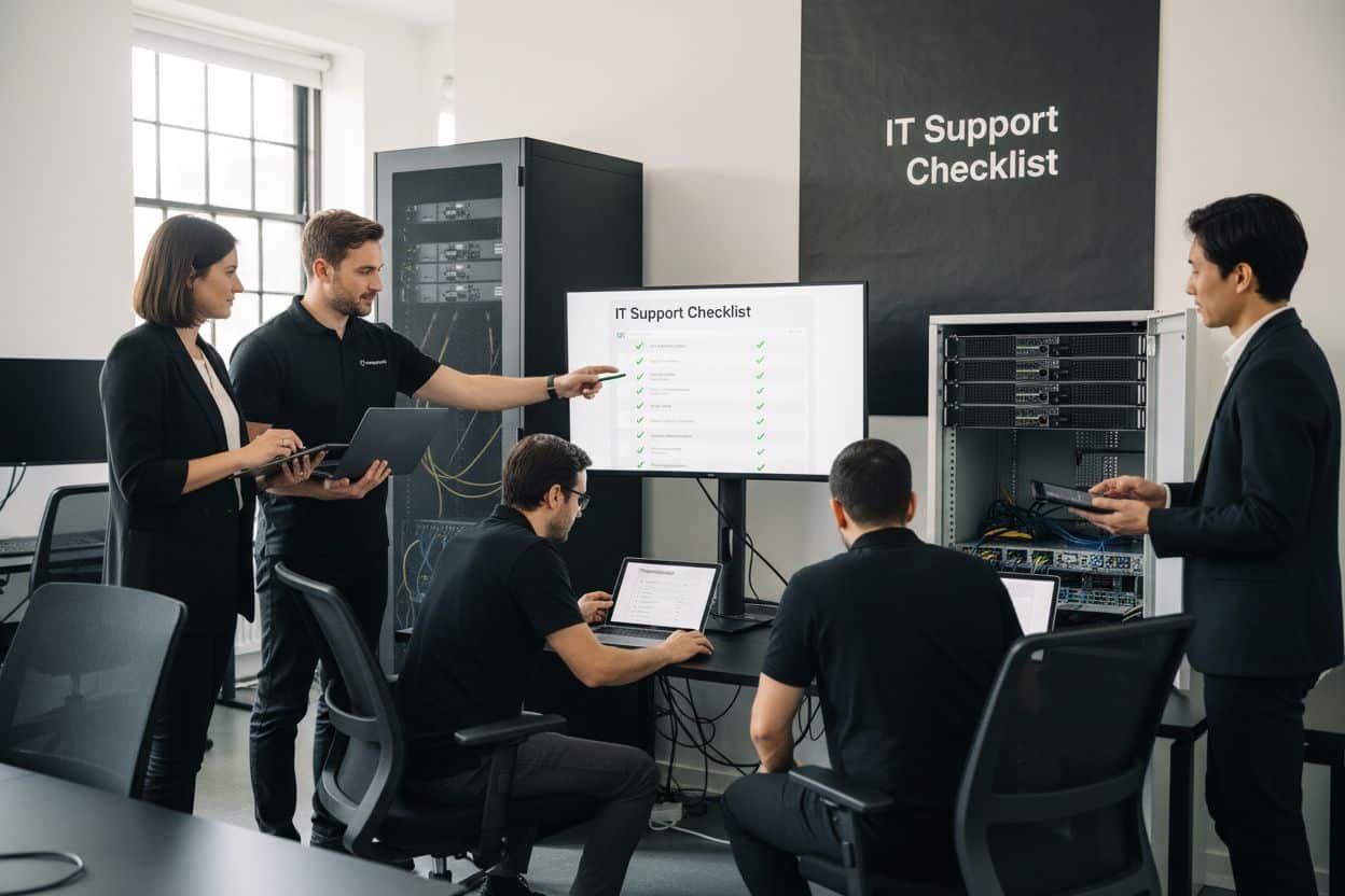 Essential IT Support Checklist for Businesses in 2025